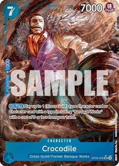 Crocodile (046) (Parallel) (OP09-046) [Emperors in the New World] Foil - Deck Out Gaming