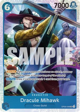Dracule Mihawk (OP09-048) [Emperors in the New World] Foil - Deck Out Gaming