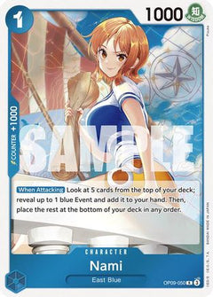 Nami (050) (OP09-050) [Emperors in the New World] Foil - Deck Out Gaming