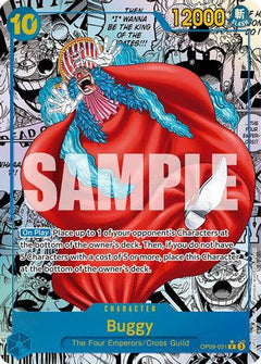 Buggy (051) (Manga) (OP09-051) [Emperors in the New World] Foil - Deck Out Gaming