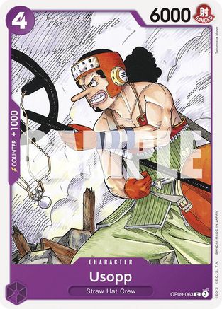 Usopp (063) (OP09-063) [Emperors in the New World] - Deck Out Gaming