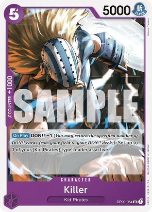 Killer (OP09-064) [Emperors in the New World] - Deck Out Gaming