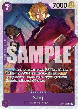 Sanji (065) (OP09-065) [Emperors in the New World] Foil - Deck Out Gaming