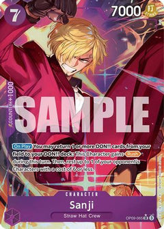 Sanji (065) (Parallel) (OP09-065) [Emperors in the New World] Foil - Deck Out Gaming