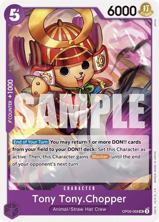 Tony Tony.Chopper (068) (OP09-068) [Emperors in the New World] - Deck Out Gaming
