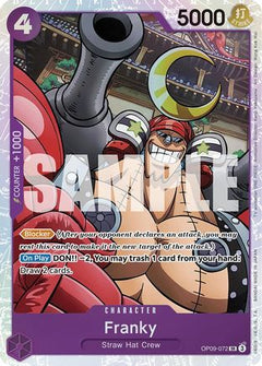 Franky (OP09-072) [Emperors in the New World] Foil - Deck Out Gaming
