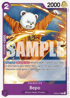 Bepo (OP09-074) [Emperors in the New World] - Deck Out Gaming