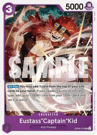 Eustass"Captain"Kid (OP09-075) [Emperors in the New World] - Deck Out Gaming