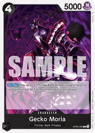 Gecko Moria (OP09-085) [Emperors in the New World] - Deck Out Gaming