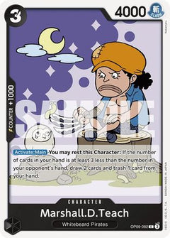 Marshall.D.Teach (092) (OP09-092) [Emperors in the New World] - Deck Out Gaming