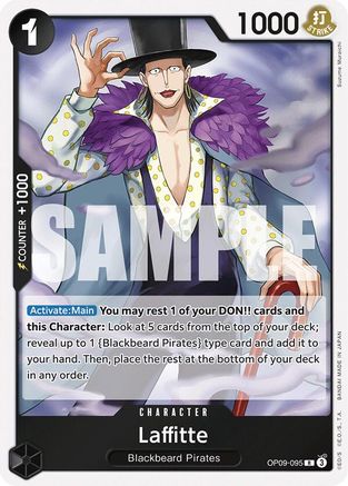 Laffitte (OP09-095) [Emperors in the New World] Foil - Deck Out Gaming
