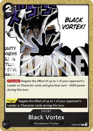 Black Vortex (OP09-097) [Emperors in the New World] - Deck Out Gaming