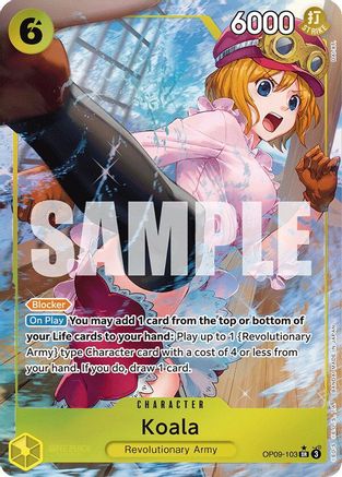 Koala (Parallel) (OP09-103) [Emperors in the New World] Foil - Deck Out Gaming