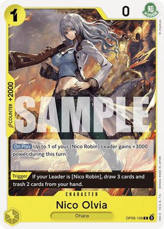 Nico Olvia (OP09-106) [Emperors in the New World] - Deck Out Gaming