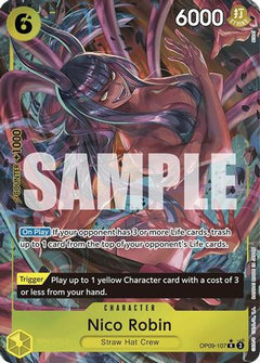 Nico Robin (107) (Parallel) (OP09-107) [Emperors in the New World] Foil - Deck Out Gaming