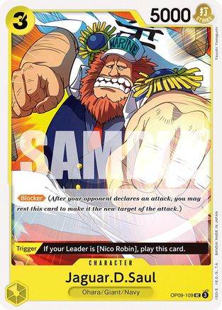 Jaguar.D.Saul (OP09-109) [Emperors in the New World] - Deck Out Gaming