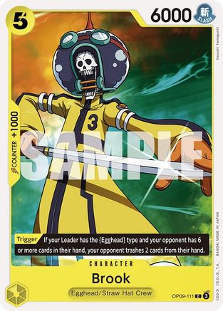 Brook (111) (OP09-111) [Emperors in the New World] - Deck Out Gaming