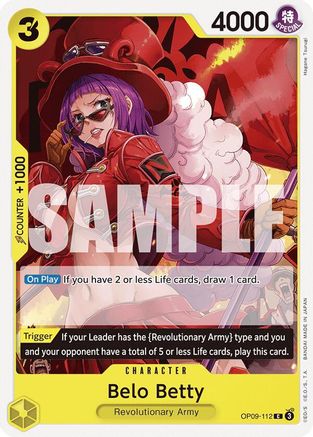 Belo Betty (OP09-112) [Emperors in the New World] - Deck Out Gaming