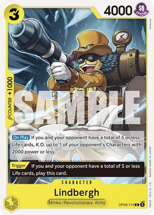 Lindbergh (OP09-114) [Emperors in the New World] - Deck Out Gaming