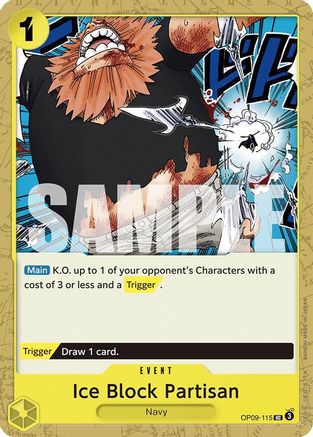 Ice Block Partisan (OP09-115) [Emperors in the New World] - Deck Out Gaming
