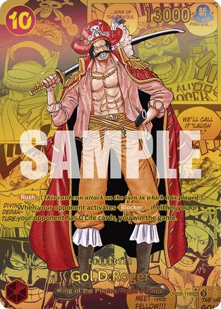 Gol.D.Roger (Manga) (OP09-118) [Emperors in the New World] Foil - Deck Out Gaming