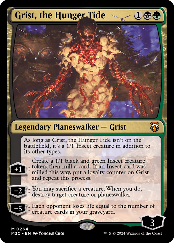 Grist, the Hunger Tide (264) [Modern Horizons 3 Commander] - Deck Out Gaming