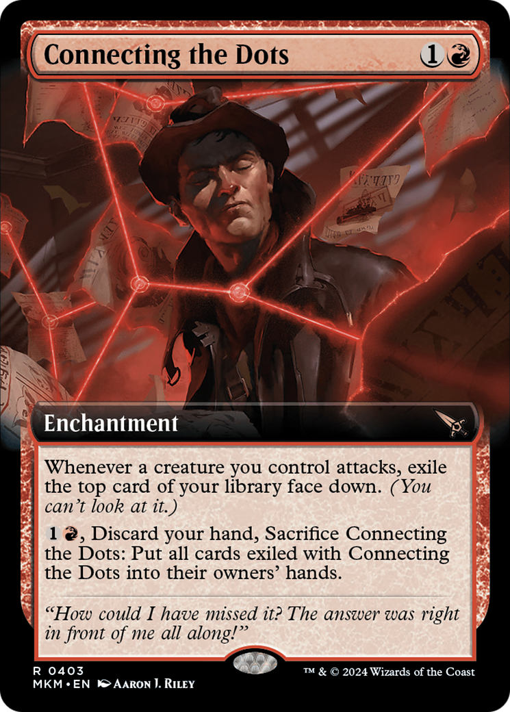 Connecting the Dots (Extended Art) (403) [Murders at Karlov Manor] - Deck Out Gaming