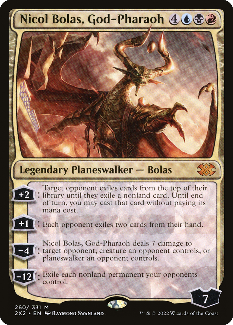 Nicol Bolas, God-Pharaoh (260) [Double Masters 2022] - Deck Out Gaming