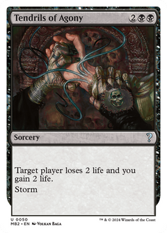 Tendrils of Agony (White Border) (50) [Mystery Booster 2] - Deck Out Gaming