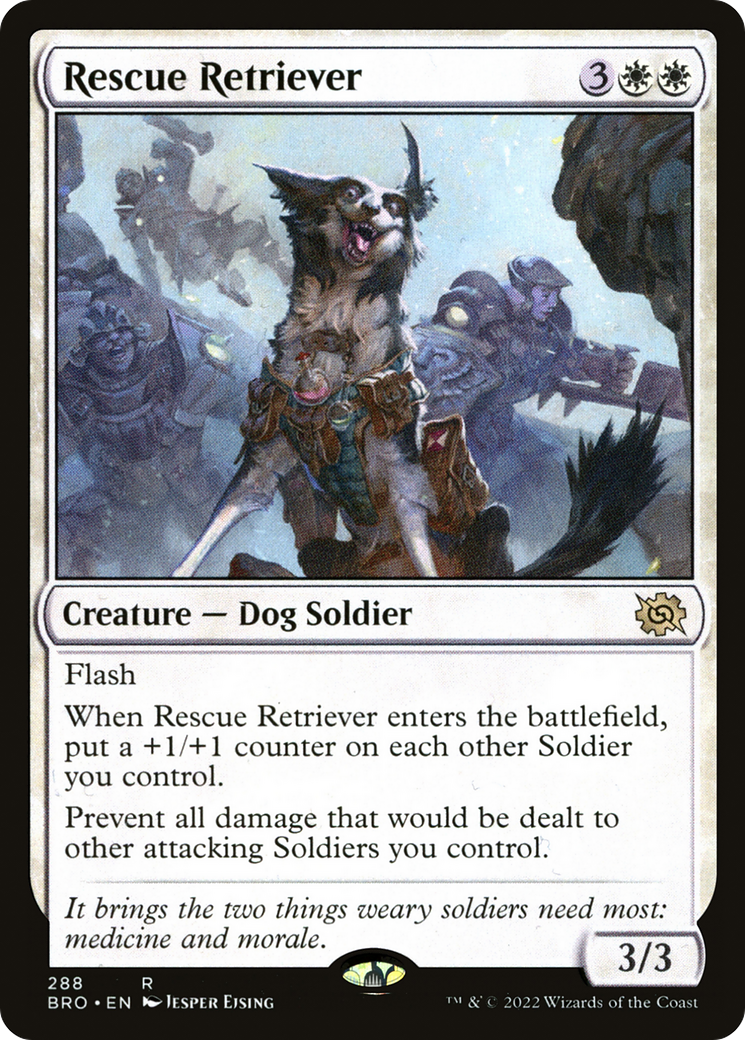 Rescue Retriever (288) [The Brothers' War] - Deck Out Gaming