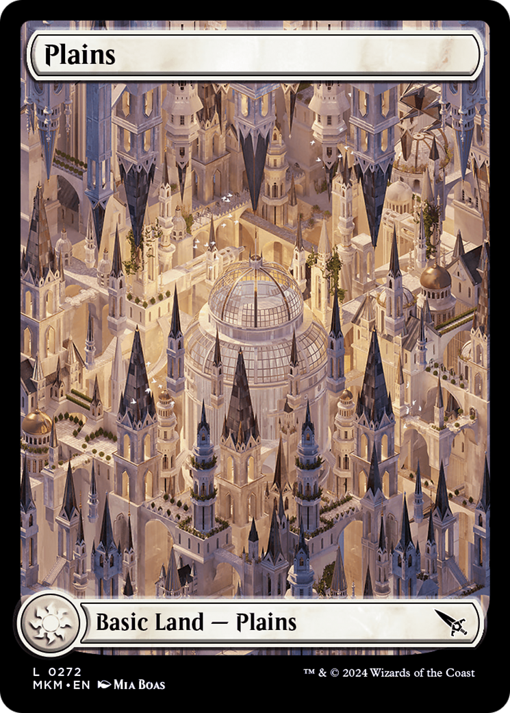 Plains (0272) (272) [Murders at Karlov Manor] foil - Deck Out Gaming
