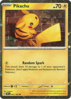 Pikachu - 051/162 (Cosmo Holo) (51) [Miscellaneous Cards & Products] Holofoil - Deck Out Gaming