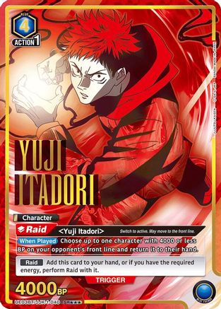 Yuji Itadori (040) (SR***) (UE03BT/JJK-1-040) [Jujutsu Kaisen] Foil - Deck Out Gaming