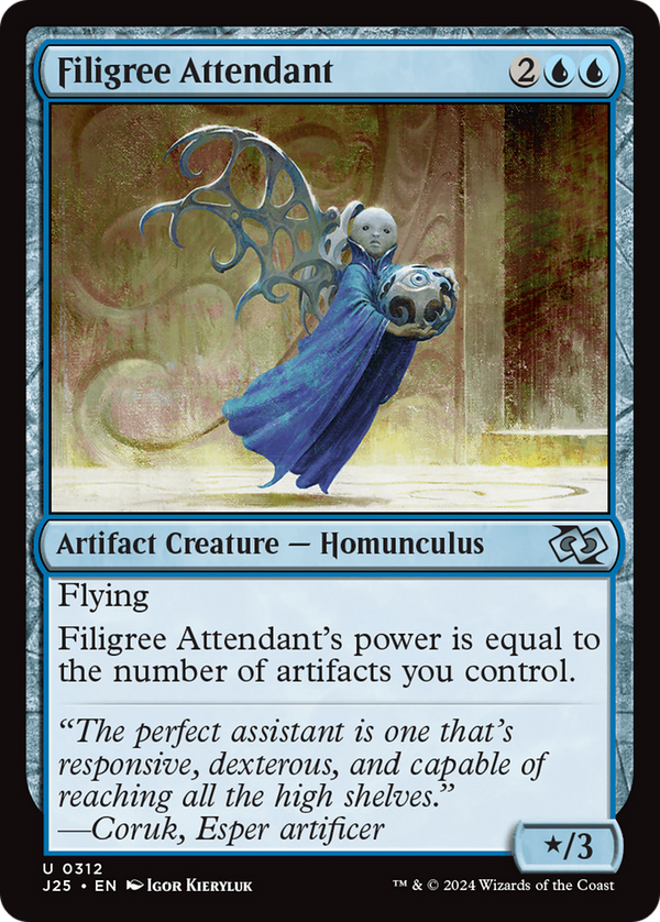 Filigree Attendant (312) [Foundations Jumpstart] - Deck Out Gaming