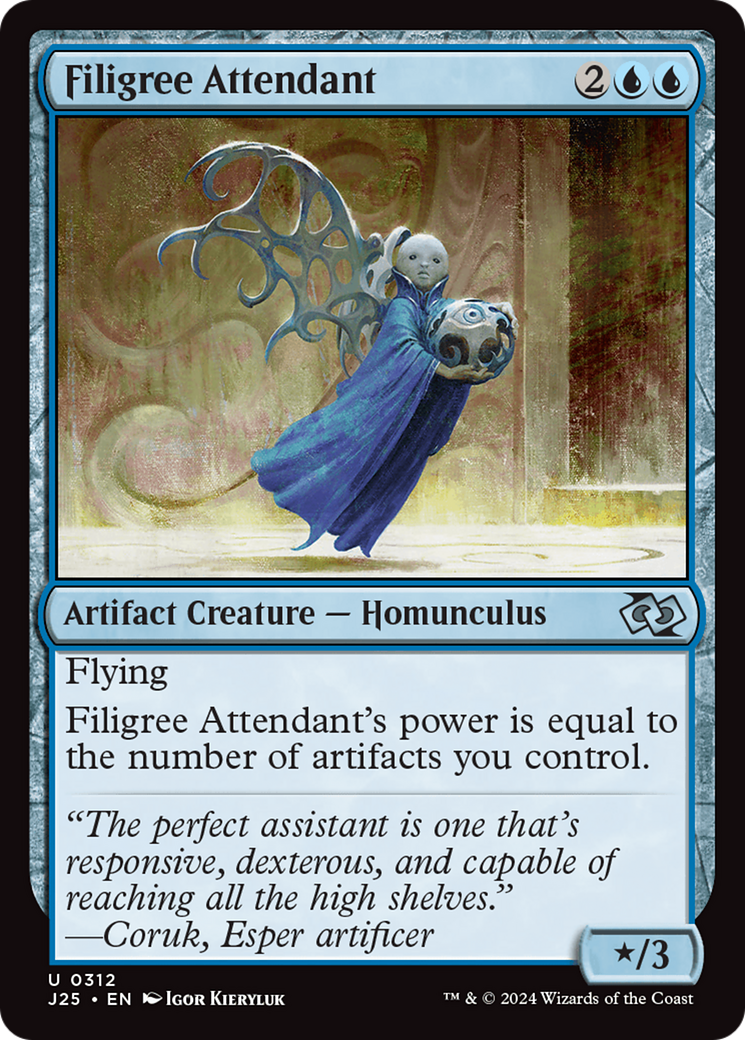 Filigree Attendant (312) [Foundations Jumpstart] - Deck Out Gaming