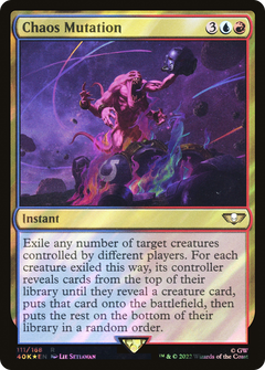 Chaos Mutation (Surge Foil) (111) [Warhammer 40,000 Commander] foil - Deck Out Gaming