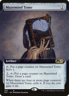 Mazemind Tome (Extended Art) (383) [Core Set 2021] - Deck Out Gaming
