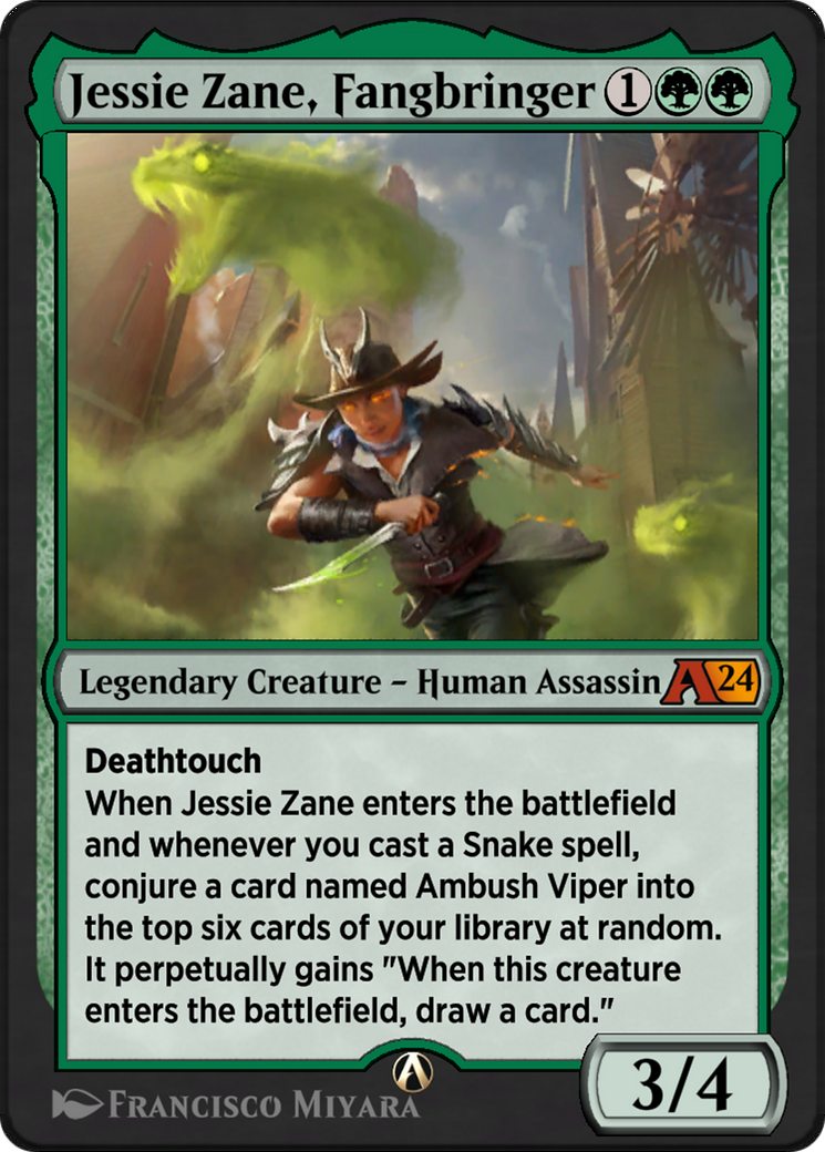Jessie Zane, Fangbringer (17) [Alchemy: Outlaws of Thunder Junction] - Deck Out Gaming