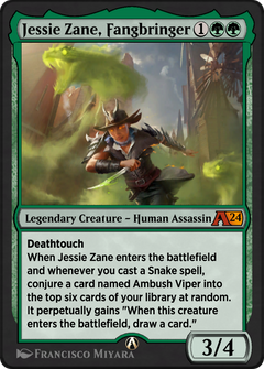 Jessie Zane, Fangbringer (17) [Alchemy: Outlaws of Thunder Junction] - Deck Out Gaming