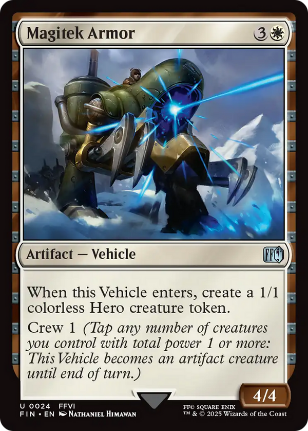 Magitek Armor (24) [FINAL FANTASY] foil - Deck Out Gaming