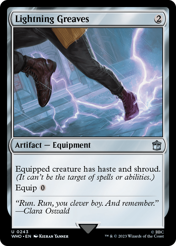 Lightning Greaves (243) [Doctor Who] - Deck Out Gaming
