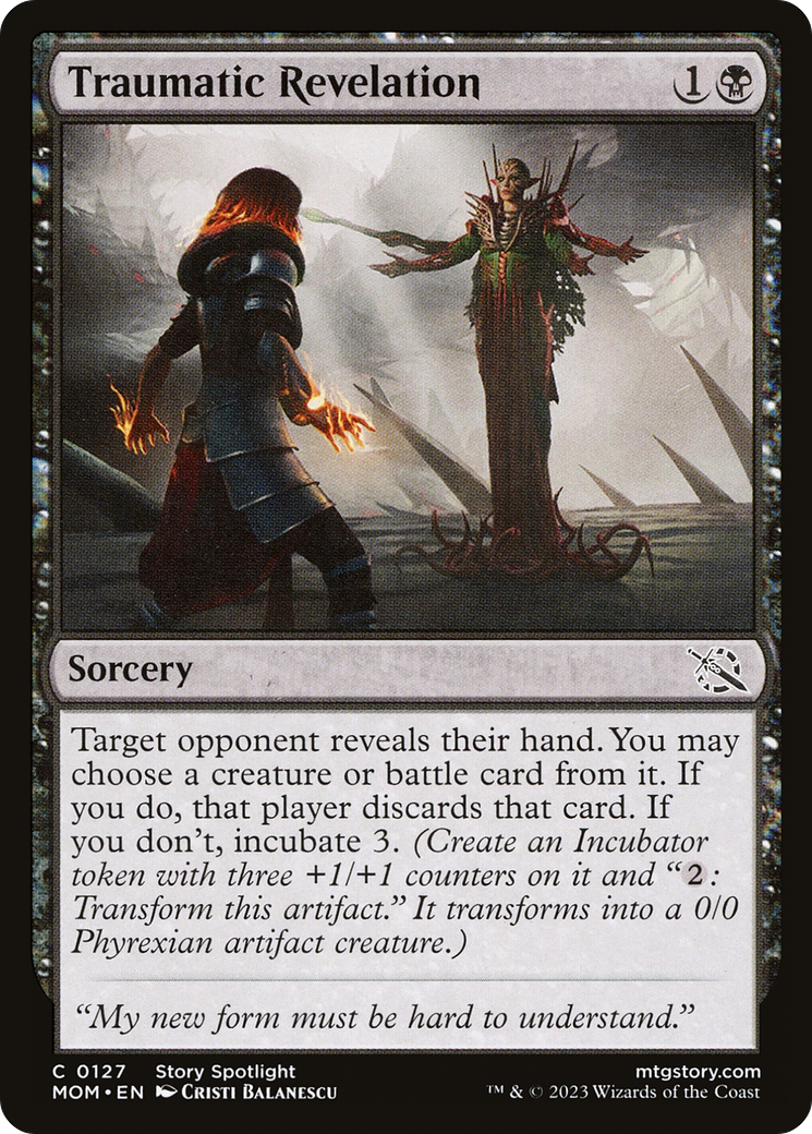 Traumatic Revelation (127) [March of the Machine] - Deck Out Gaming