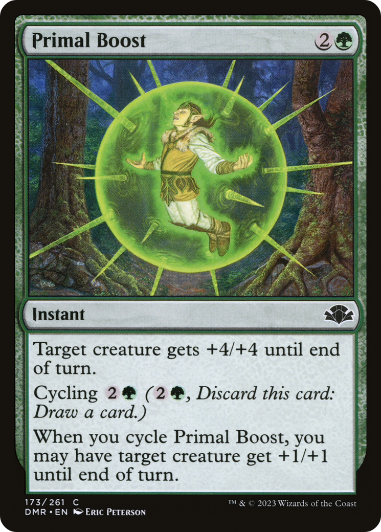 Primal Boost (173) [Dominaria Remastered] foil - Deck Out Gaming