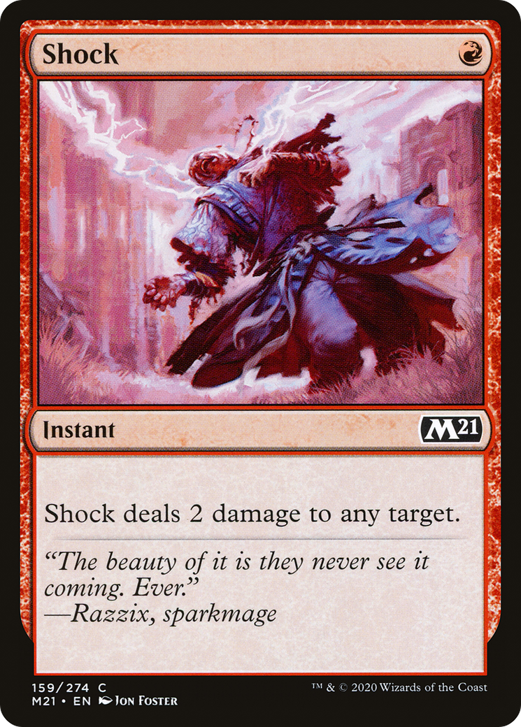 Shock (159) [Core Set 2021] - Deck Out Gaming