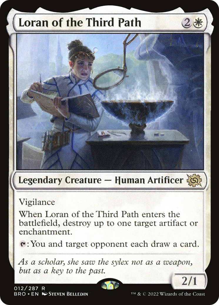 Loran of the Third Path (12) [The Brothers' War] foil - Deck Out Gaming