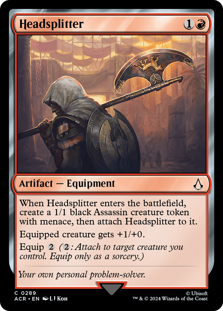 Headsplitter (289) [Assassin's Creed] foil - Deck Out Gaming