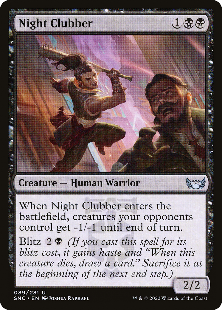 Night Clubber (89) [Streets of New Capenna] foil - Deck Out Gaming