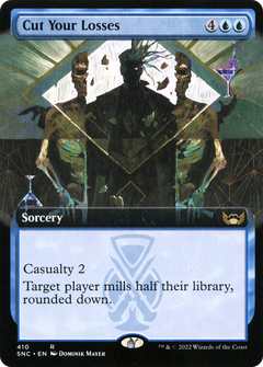 Cut Your Losses (Extended Art) (410) [Streets of New Capenna] foil - Deck Out Gaming