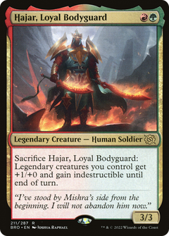 Hajar, Loyal Bodyguard (211) [The Brothers' War] - Deck Out Gaming