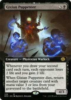 Gixian Puppeteer (Extended Art) (328) [The Brothers' War] - Deck Out Gaming